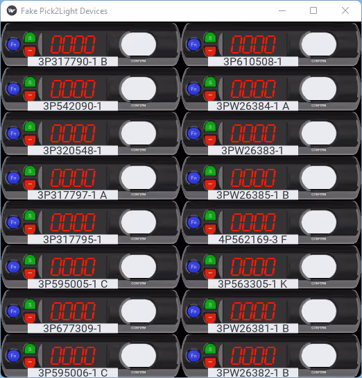 Devices in simulator